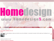 Tablet Screenshot of homedesign9.com